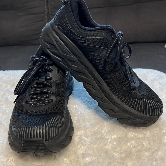 Hoka Shoes Hoka Tennis Shoes Black Size 85 Very Good Condition
